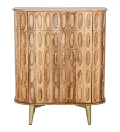 Komoda WYPUD 90 cm drewno mango