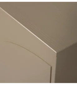 Komoda wysoka CADIZ 135 cm drewno sosny piaskowa