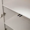 Komoda wysoka CADIZ 135 cm drewno sosny mist
