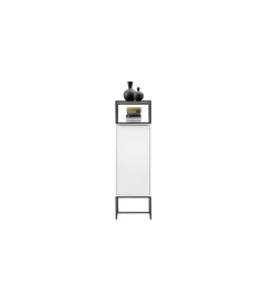 Komoda wysoka LILLE 50 cm biała