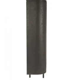 Komoda wysoka TOBAGO 180 cm czarna