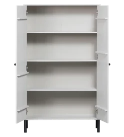 Komoda XINA 149 cm zimna szarość