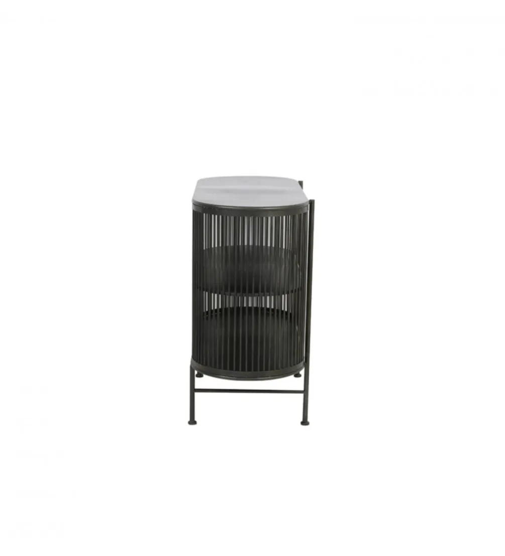 Komoda YINTHE 100 cm czarna