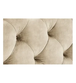 Łóżko MODERN BAROCK 180 x 200 cm welwet champagne