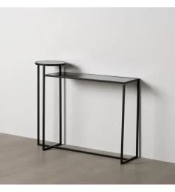Konsola AGENRATA 101 cm czarna