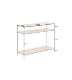 Konsola ALPERA 100 cm w optyce dębu