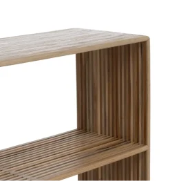 Konsola BELLAMONTE 85 cm drewno teak naturalna