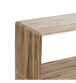 Konsola BELLAMONTE 85 cm drewno teak naturalna