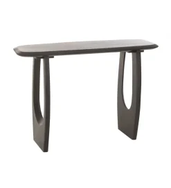 Konsola CAVE 120 cm drewno mango czarna