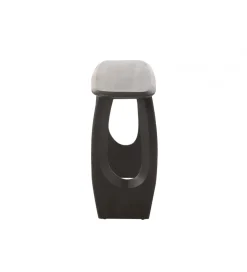 Konsola CAVE 120 cm drewno mango czarna