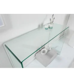 Konsola Fantome 100 cm szklana