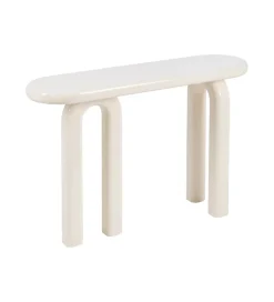 Konsola FYRPYT 120 cm kremowa