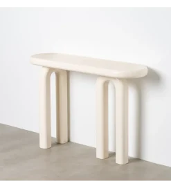 Konsola FYRPYT 120 cm kremowa