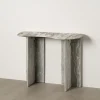 Konsola GERTUR 100 cm marmur szara