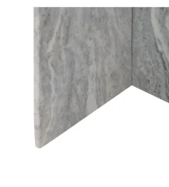 Konsola GERTUR 100 cm marmur szara
