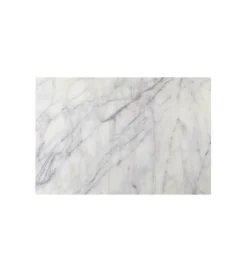 Konsola Glenn 100 cm z jasnym marmurowym blatem