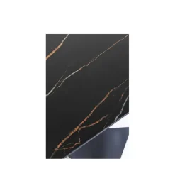 Konsola GLOYRIA 140 cm w optyce czarnego marmuru