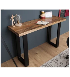 Konsola Iron Craft 115 cm drewno mango