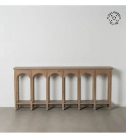 Konsola KAMABRA 210 cm drewno sosny