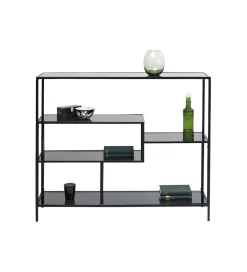 Konsola LOFT 115 x 100 cm czarna