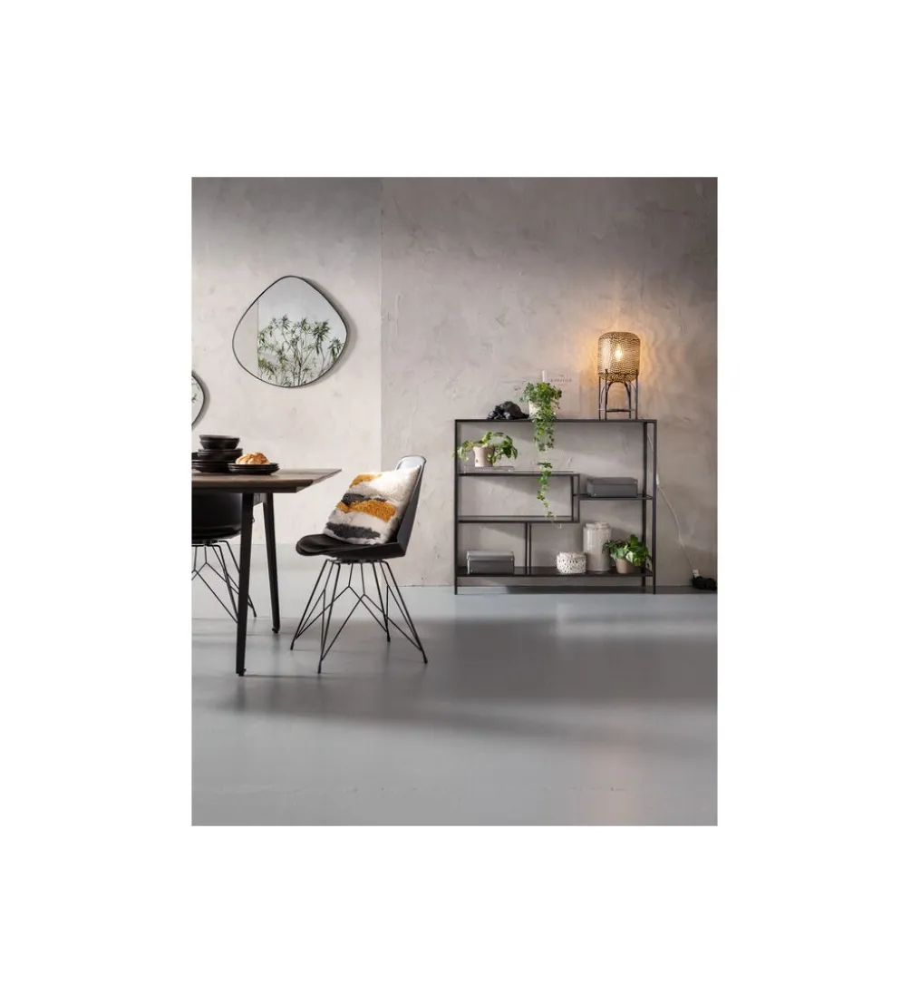 Konsola LOFT 115 x 100 cm czarna