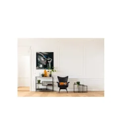 Konsola LOFT 115 x 100 cm czarna
