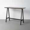 Konsola MESINOY 138 cm brązowa