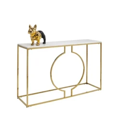 Konsola MIAMI LOFT 120 cm złota