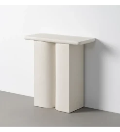 Konsola NERMAN 80 cm biała