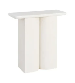 Konsola NERMAN 80 cm biała