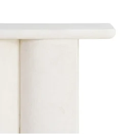 Konsola NERMAN 80 cm biała