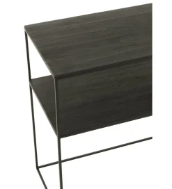 Konsola RECTANGLE 140 cm drewno czarne