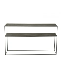 Konsola RECTANGLE 140 cm drewno czarne