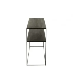 Konsola RECTANGLE 140 cm drewno czarne