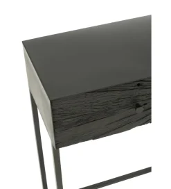 Konsola SHANIL 100 cm drewno czarna