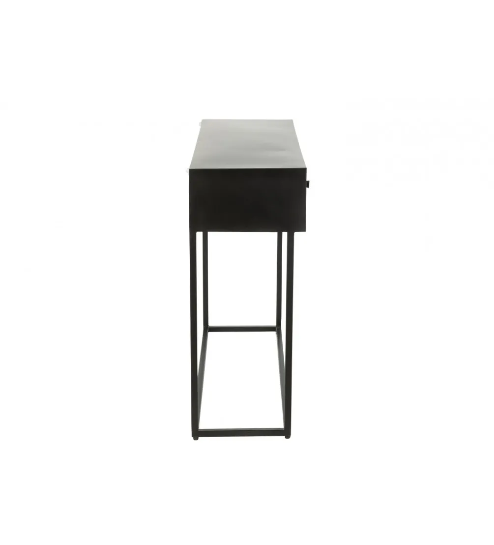 Konsola SHANIL 100 cm drewno czarna