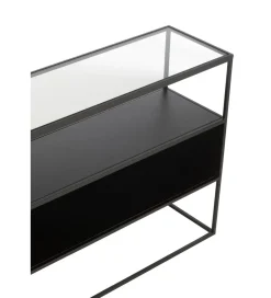 Konsola Square 140 cm czarna
