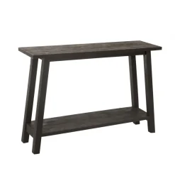 Konsola SQUARE 120 cm drewno mango czarne