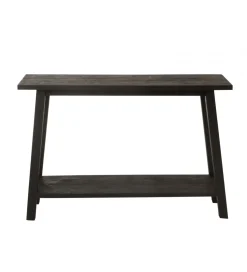 Konsola SQUARE 120 cm drewno mango czarne