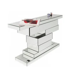 Konsola szklana Brick 151 cm