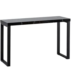 Konsola TOMLA 120 cm w optyce czarnego marmuru