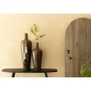 Konsola ZAMBIA 120 cm drewno teak czarna