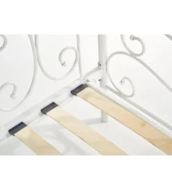 Łóżko SUMATRA 90 cm x 200 cm białe