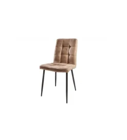 Krzesła GASPAR szaro brązowe