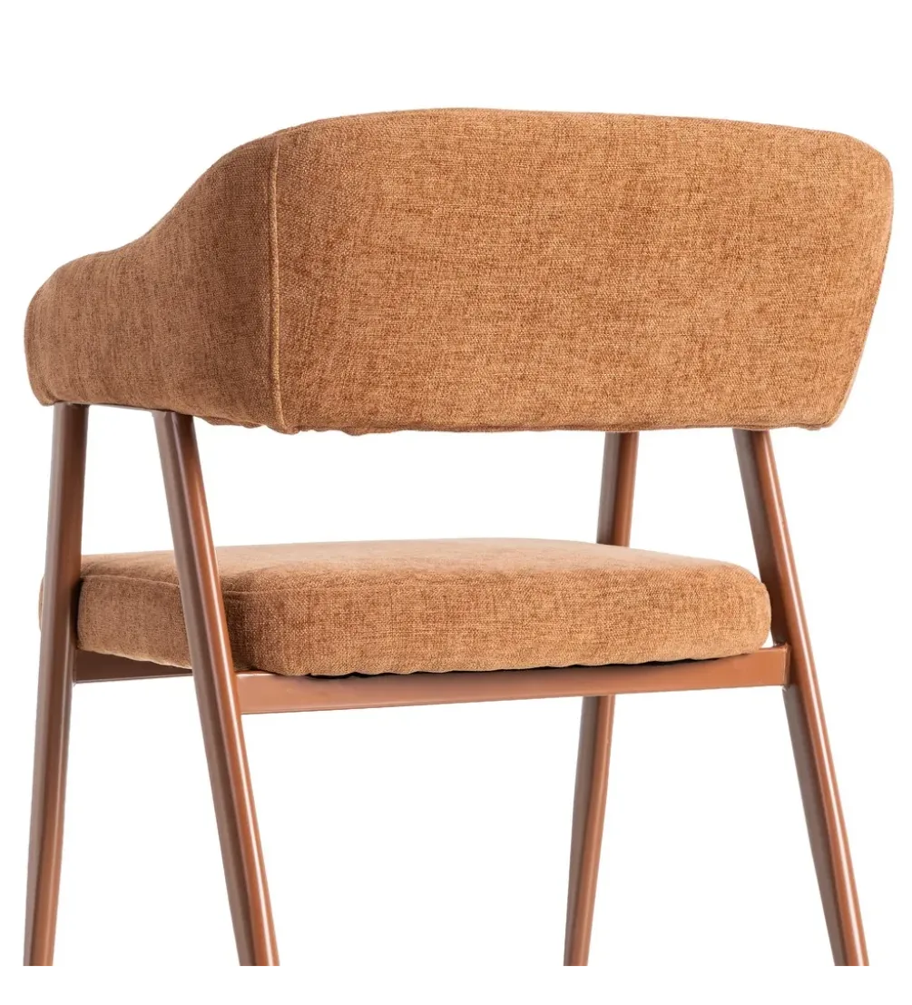 Krzesło AGATAM 81 cm terrakota