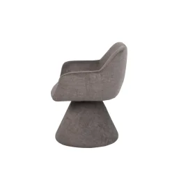 Krzesło AMBIENTO 79 cm obrót 180 stopni szare