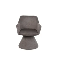 Krzesło AMBIENTO 79 cm obrót 180 stopni szare