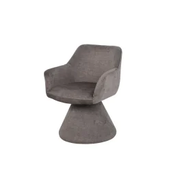 Krzesło AMBIENTO 79 cm obrót 180 stopni szare