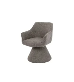 Krzesło AMBIENTO 79 cm obrót 180 stopni brązowe
