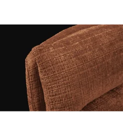 Krzesło BIG GEORGE chenille brązowy